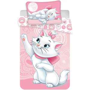 Lenzuola Copripiumino e Federa Aristogatti Minou - Marie letto piccolo 2 Pz Disney