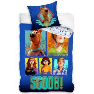 Lenzuola Copripiumino e Federa Scooby Doo letto singolo 2 Pz