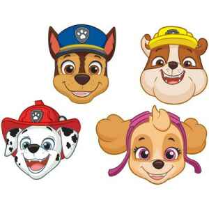 Maschere Paw Patrol 8 pz