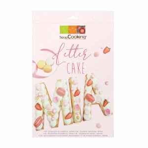 Modello per torta Lettere 26 Pz Scrapcooking