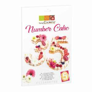 Modello per torta Numeri 9 Pz Scrapcooking-1