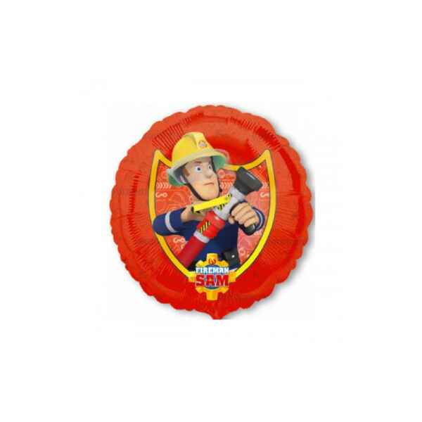 Pallone foil- 42 cm Happy Birthday Fireman Sam 1 pz
