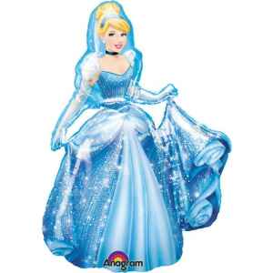 Pallone foil Airwalker 76 x 121 cm Cenerentola 1 pz Disney