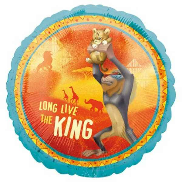 Pallone foli Standard - 42 cm Re Leone 1 pz Disney