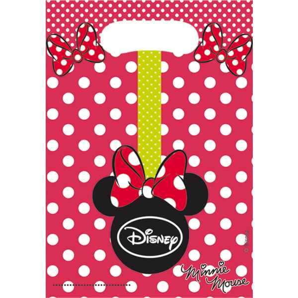 Party Bags Minnie Fashion Boutique 6 Pz Disney