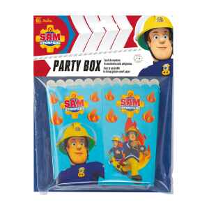 Party Box Sam Il Pompiere 7 x 7 x h 14 cm 6 Pz-1