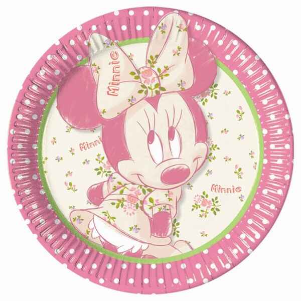 Piatto di Carta 20 cm Minnie Vintage 10 Pz Disney