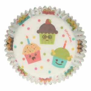 Pirottini - Cupcake da Forno Cupcake Party 5 cm 48 Pz FunCakes-1