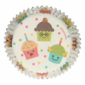 Pirottini - Cupcake da Forno Cupcake Party 5 cm 48 Pz FunCakes