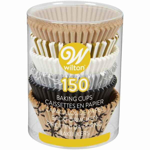 Pirottini - Cupcake da Forno Eleganza 5 cm 150 Pz Wilton