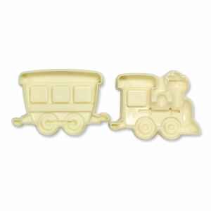 Sagoma Pop It Locomotiva e Carrozza Ferroviaria 2 Pz JEM