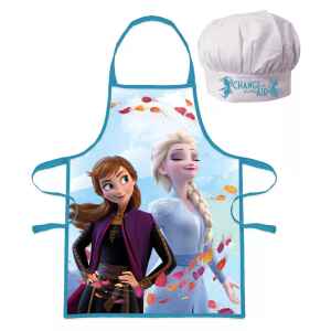 Set Grembiule e Cappello Bambino Frozen 2 Pz Disney