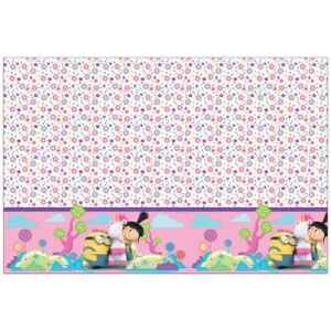 Tovaglia di Plastica 120 x 180 cm FLUFFY Minions 1 Pz