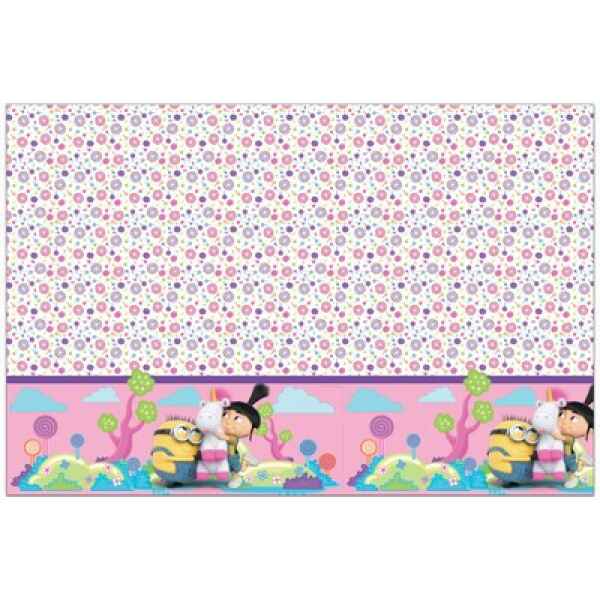 Tovaglia di Plastica 120 x 180 cm FLUFFY Minions 1 Pz