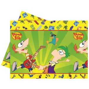 Tovaglia in Plastica 120 x 180 cm Phineas and Ferb Disney