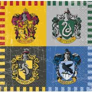 Tovaglioli 25 x 25 cm Harry Potter 16 Pz Warner Bros