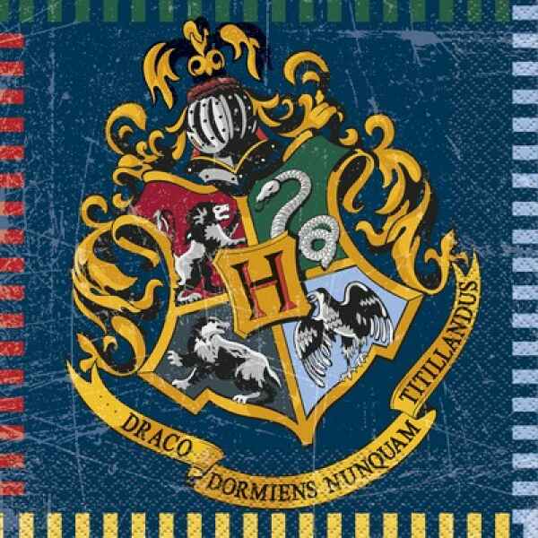 Tovaglioli 33 x 33 cm Harry Potter 16 Pz Warner Bros