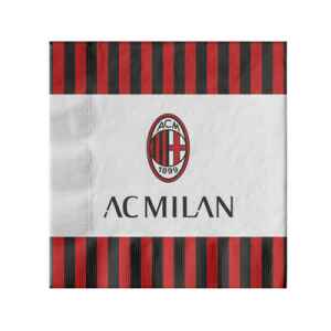 Tovagliolo 33 x 33 cm Milan AC 20 Pz