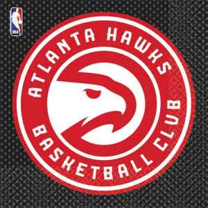 Tovagliolo 33 x 33 cm NBA Atlanta Hawks