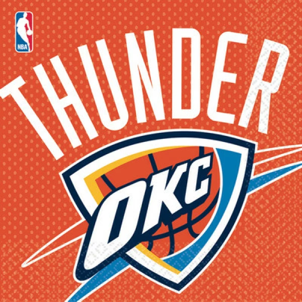 Tovagliolo 33 x 33 cm NBA City Thunder