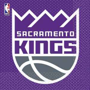 Tovagliolo 33 x 33 cm NBA Sacramento Kings