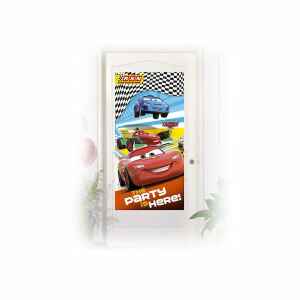 Festone Copriporta in plastica Cars Rsn 76 x 152 cm 1 Pz Disney