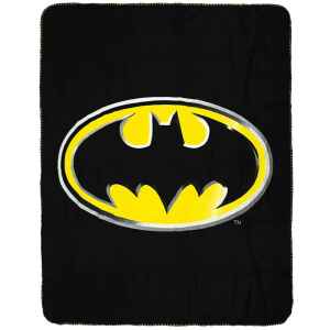 Coperta in pile 100 x 140 cm Batman