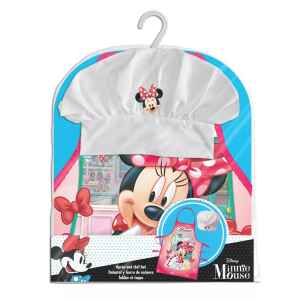 Set Grembiule e Cappello Bambino Minnie 2 Pz Disney-1