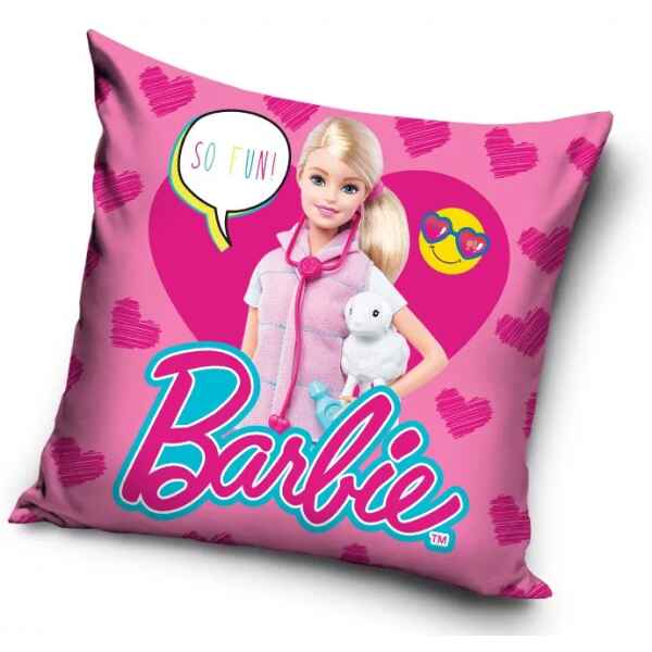 Solo federa per Cuscino Barbie 40 x 40 cm 1 Pz - CakeCaramella