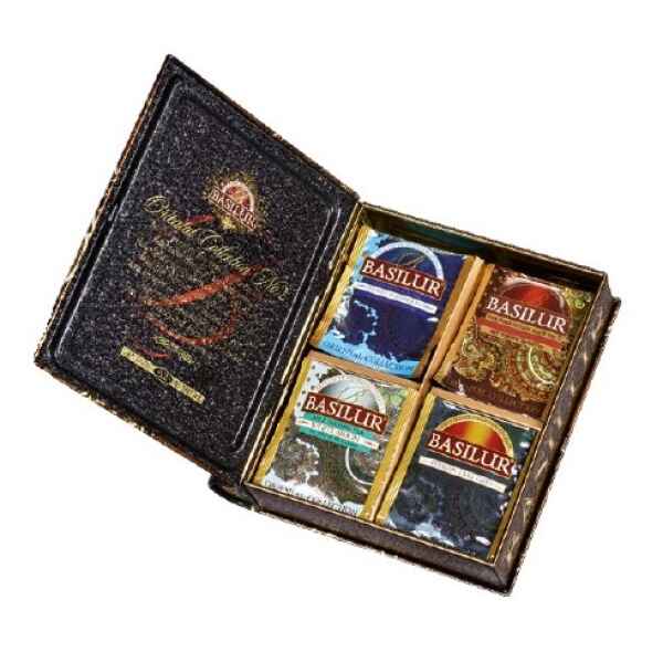 LATTA ORIENTAL TE NERO e VERDE 32 BUSTINE 1,5 2 G Basilur 1 Pezzo_1