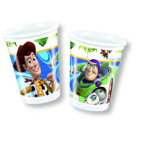 Bicchieri di Plastica 180 - 200 cc Toy Story 10 Pz Disney