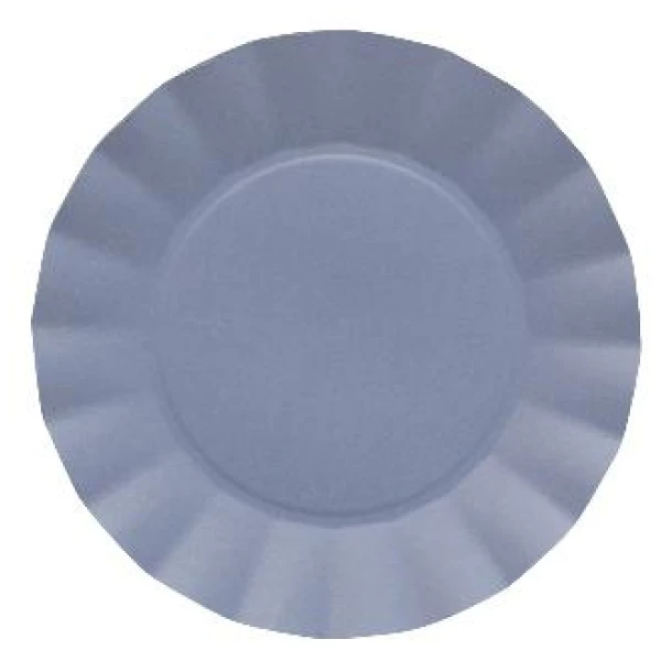 Piatti Piani di Carta Compostabile Opaco Carta da Zucchero 24,5 cm 8 Pz