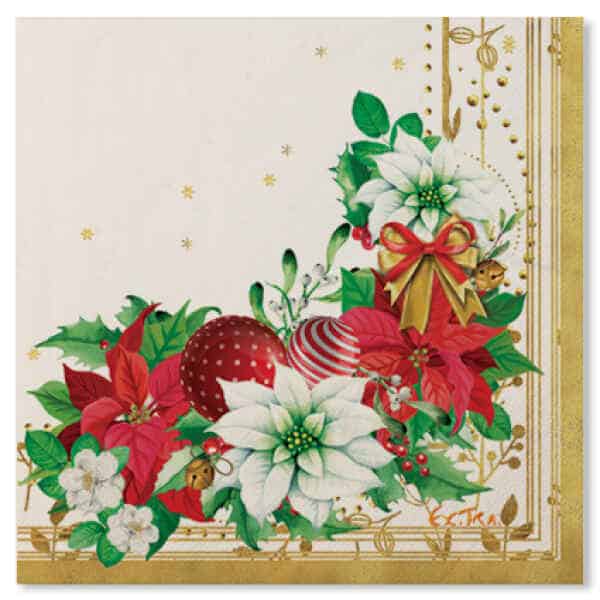 Tovaglioli CHRISTMAS EVE 33 x 33 cm 20 Pz-07CCE