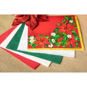 Tovaglioli WARM CHRISTMAS 33 x 33 cm 20 Pezzi