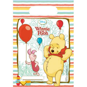 Party Bags Winnie the Pooh Sweet Tweets 6 Pezzi Disney
