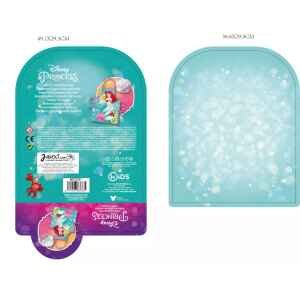 Set Grembiule e Cappello Bambino Sirenetta Ariel 2 Pz Disney