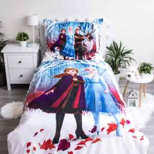 Lenzuola Copripiumino e Federa Frozen letto singolo 2 Pz Disney