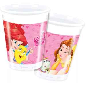 Bicchieri di Plastica Princess Dreaming 180 - 200 cc 8 Pezzi Disney