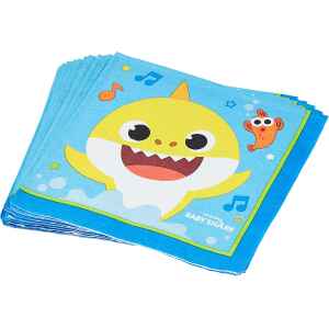 Tovagliolo Baby Shark 33 x 33 cm 16 Pezzi