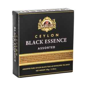 Confezioni BLACK ESSENCE e PINK TEA 80-60 g 80 Bustine Basilur_2