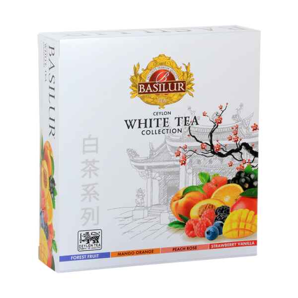 Scatola White Tea Collection 1,5 g 40 Bustine Basilur